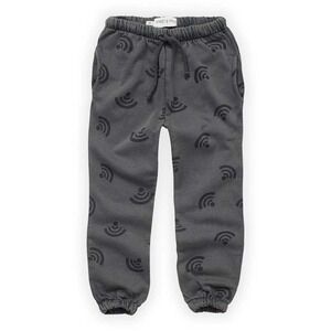 Sproet & Sprout WiFi Print Sweatpants Asphalt Organic Cotton 12m W22-399